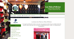 Desktop Screenshot of larouteduthe-paris17.com